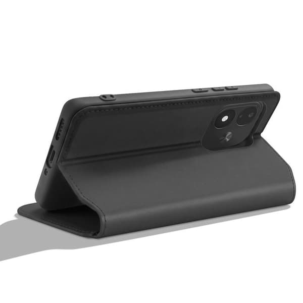 Flip Cover til Redmi Note 17 Standfunktion Classic Edition Sort Svart