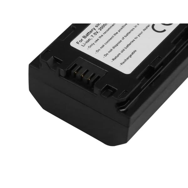 Batteri til Sony NP-FZ100 kamera 7.5V 2000mAh 15.0Wh Sort