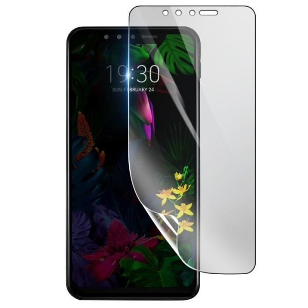 Skärmskydd - 3MK - LG G8s ThinQ - Stötsäker Hydrogel - Transparent - Reptålig Transparent