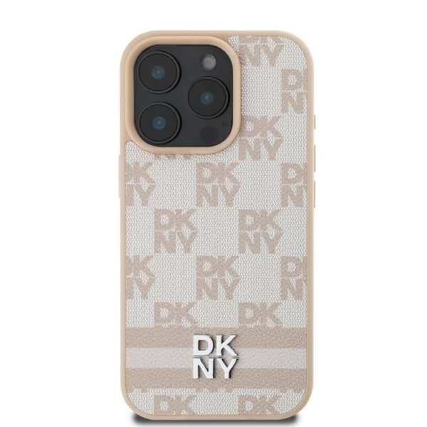 Coque - DKNY - iPhone 16 Pro Max - Elegantti - Liukumaton - Iskunkestävä ja naarmuuntumaton Rosa