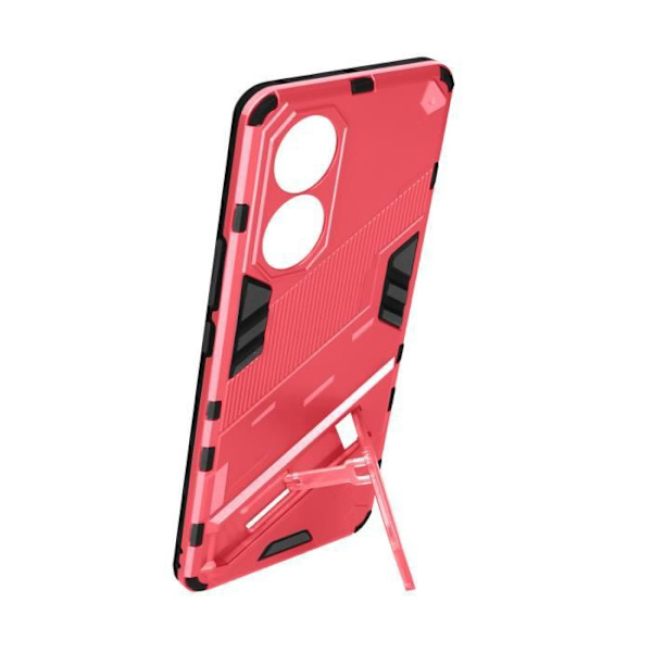 Coque - ILMOITA - Huawei Nova 9 ja Honor 50 - Vaaleanpunainen - Iskunkestävä - Tuki teline Rosa