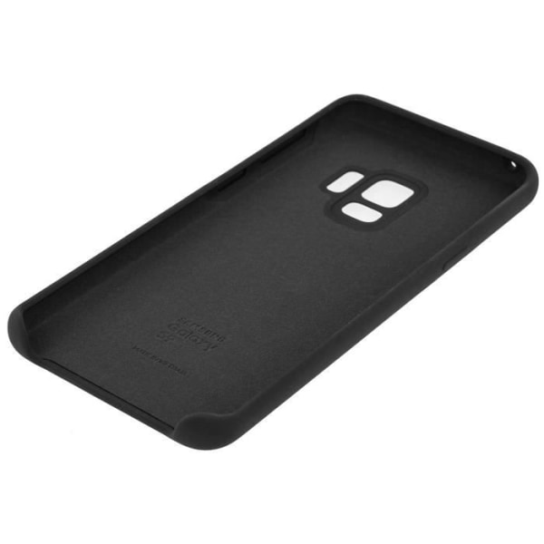 Galaxy S9 Fodral Original Samsung Silikonskydd Skydd Soft Touch Svart