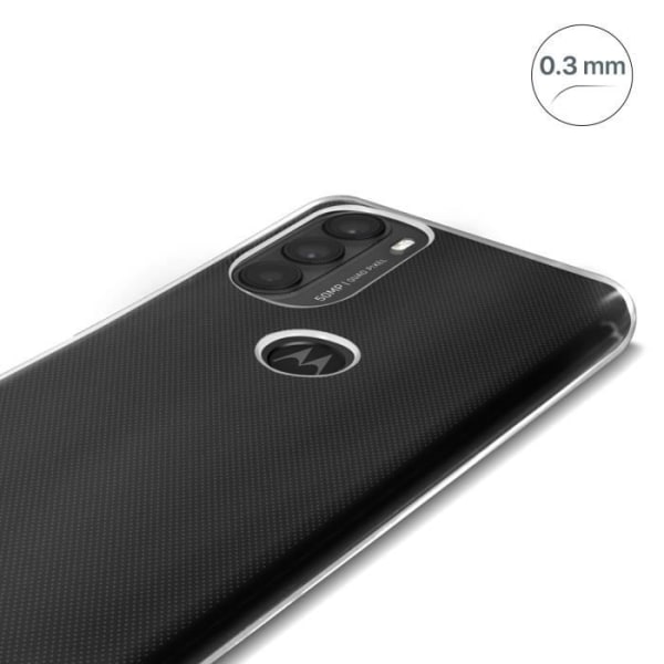 Motorola Moto G71 5G etui Ultratynd blød silikone 0,3 mm gennemsigtig