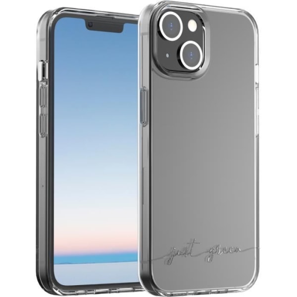iPhone 14 Infinia läpinäkyvä kotelo - 100 % kierrätettyä muovia, GRS-sertifioitu vain vihreä