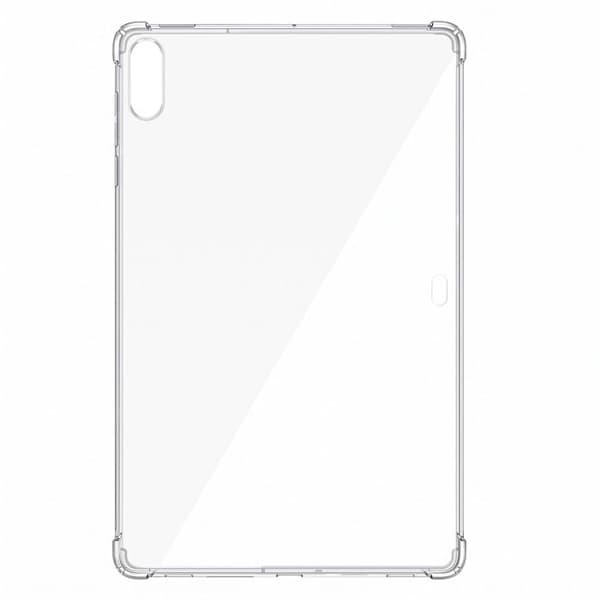 Silicone Cover til Galaxy Tab S12 Plus med Forstærkede Hjørner, Transparent Vit