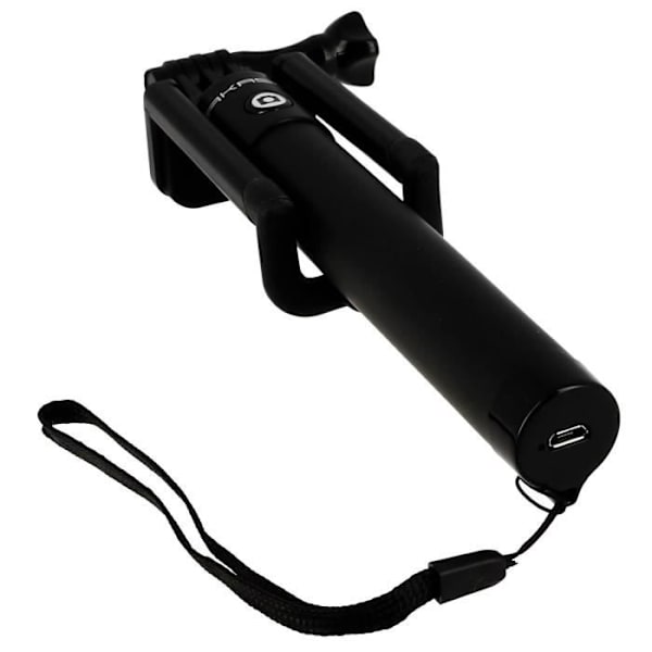 Jatkettava teleskooppiselfie-tikku 18-80 cm + Akashi Bluetooth -liipaisin