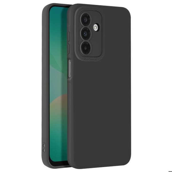 Coque - Samsung - Galaxy A26 - Mjuk Silikon - Skyddad Kamerablock - Elegant Svart