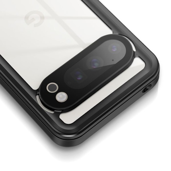 Coque intégrale til Google Pixel 9 Pro XL Vandtæt IP68 Stødabsorberende Redpepper Transparent Vit