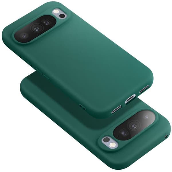Cover - UNDERRETTELSE - Google Pixel 10 Pro - Blød Silikone - Mørkegrøn - Skridsikker Grön
