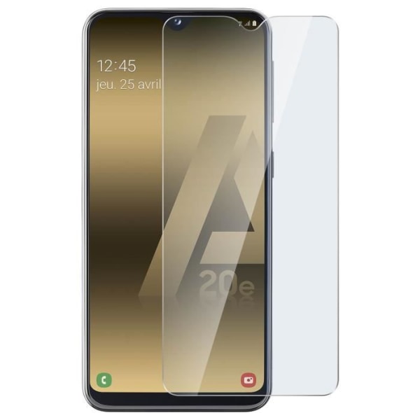 Film för Samsung Galaxy A20e Skärmskydd Härdat Glas 9H Stötsäker Transparent