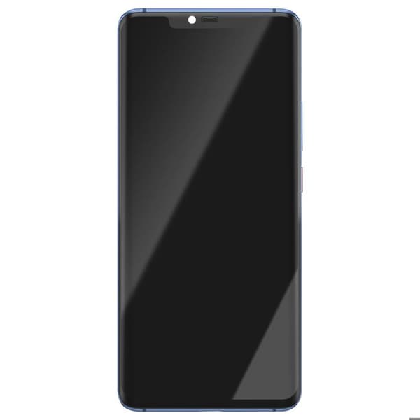 LCD-skärm - Huawei - Mate 20 Pro - Chassi Nattblå - Byte - Funktionell Touchscreen Blå