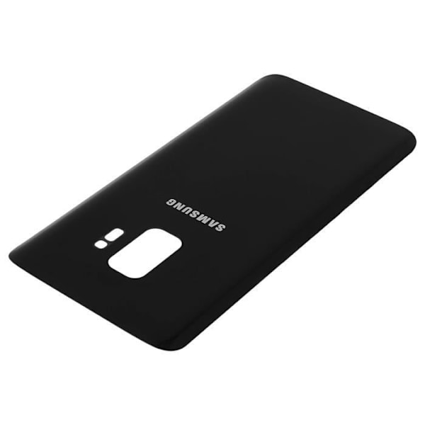 Batteriopbevaring - Samsung - Galaxy S9 - Bagcover - Sort - Tilgængelige udskæringer Svart