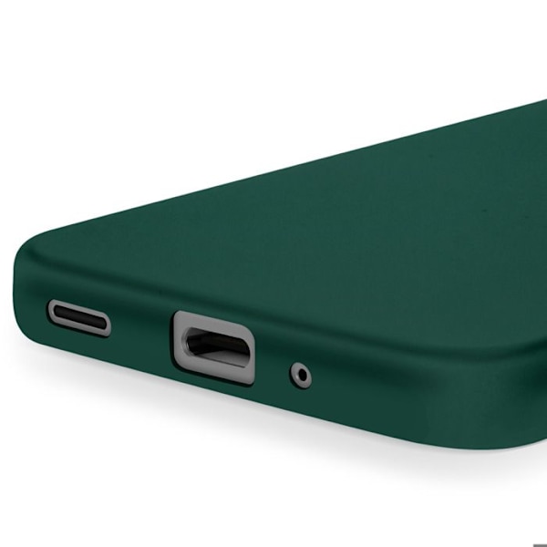 Coque för Samsung Galaxy A16 Semihård Soft-touch Anti-prickar Grön gran Grön