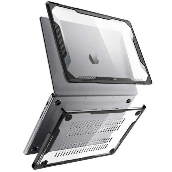 Bumper Case för MacBook Pro 16" 2023, 2022 och 2021 Supcase Black Transparent