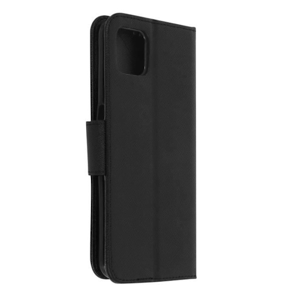 Housse Oppo - A73 5G - Kortholder - Videostøtte - Sort - Semi-hård Svart