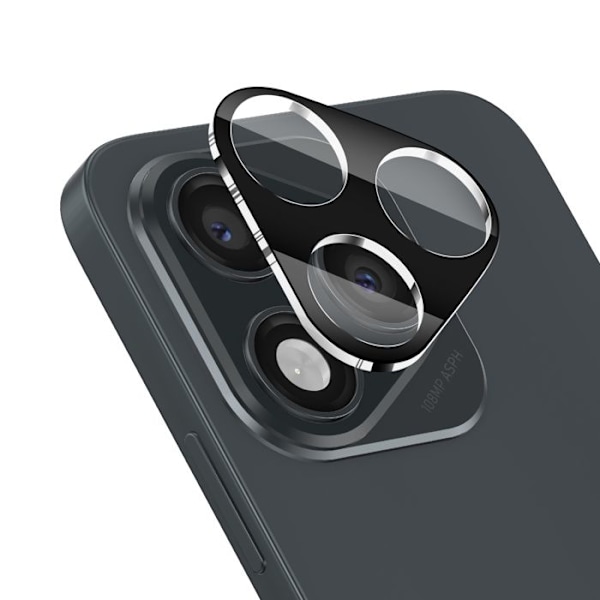 Honor 400 Lite - Naarmuuntumaton Lasi Kamera Suoja iMak Musta Svart