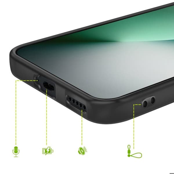 Silicone Cover til Honor Magic 8 Lite, Stødabsorberende, Mayaxess Sort Svart