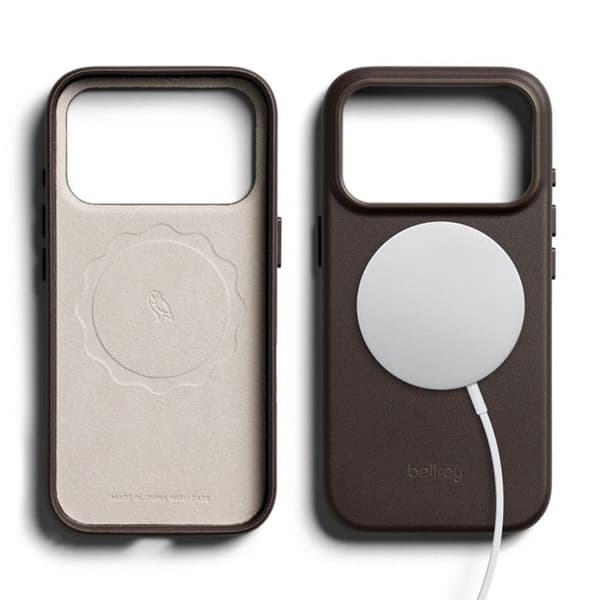MagSafe-kuori iPhone 18 Pro / iPhone 17 Pro Innovera Bellroy ruskea brun