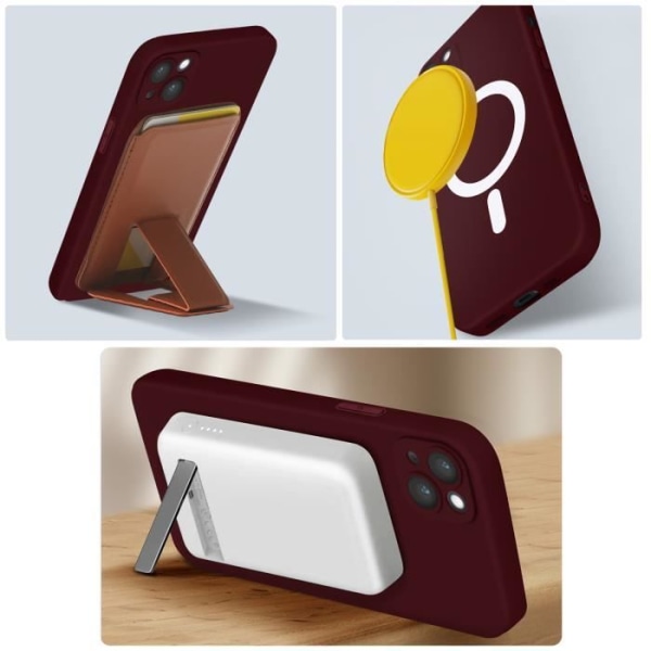 iPhone 14 Plus MagSafe Cover Burgundy Magsafe Cover