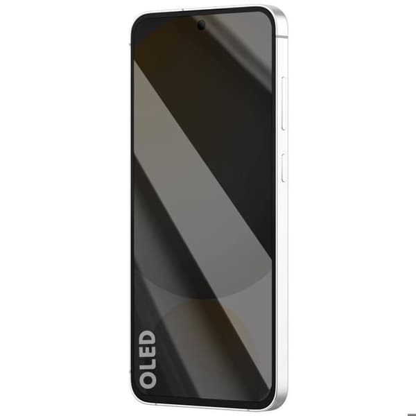 Soft OLED-skærm til Samsung Galaxy S24 FE med berøringsglas og sort chassis Svart
