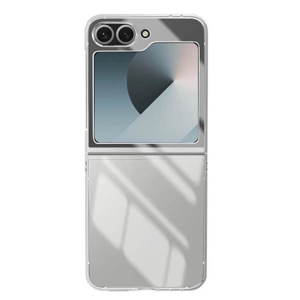 Läpinäkyvä kova suojakuori Samsung Galaxy Z Flip 6:lle Transparent