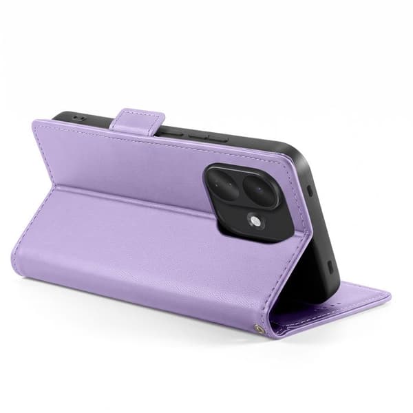 Pungetui til Redmi Note 17 Pro Serie Smart Book med Støtte Lavendel Violett
