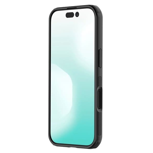 iPhone 17 -kuori - TPU+PC, Musta Svart