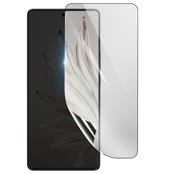 Näytönsuoja - 3MK - Honor 70 - Iskunkestävä Hydrogeeli - Läpinäkyvä - Naarmuuntumaton Transparent