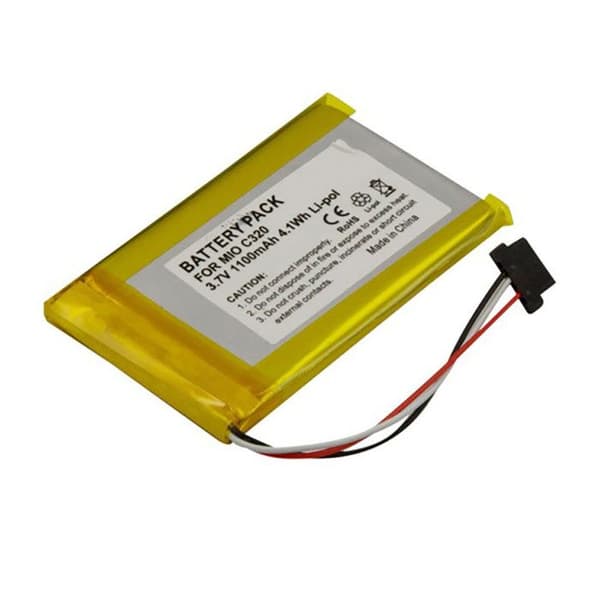 Batteri Li-Polymer för GPS Mitac Mio C520 / C720 3,7V 1100mAh