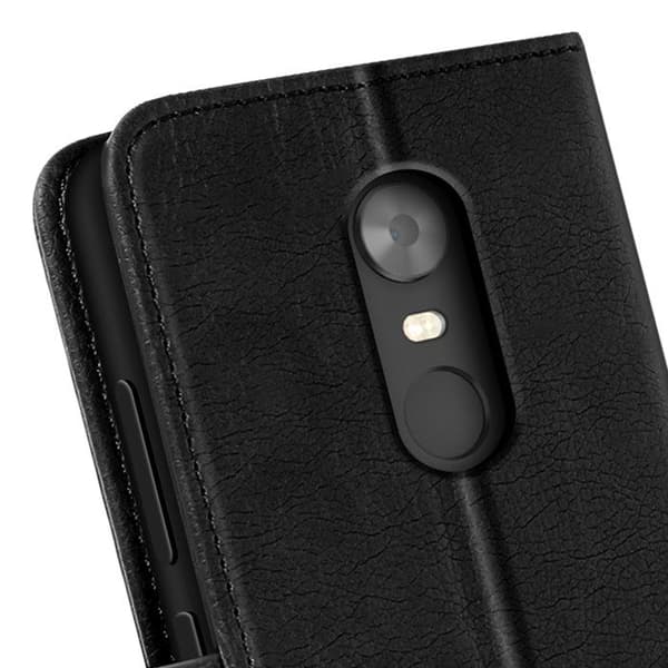 Etui til iPhone 14 Plus - Zanaé - Sort - Vandret Støtte - Magnetlås Svart