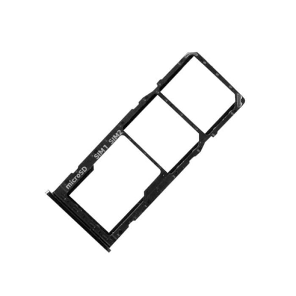 Samsung Galaxy A50 SIM-kortbakke 2x Nano SIM og Micro SD erstatning Sort Sort