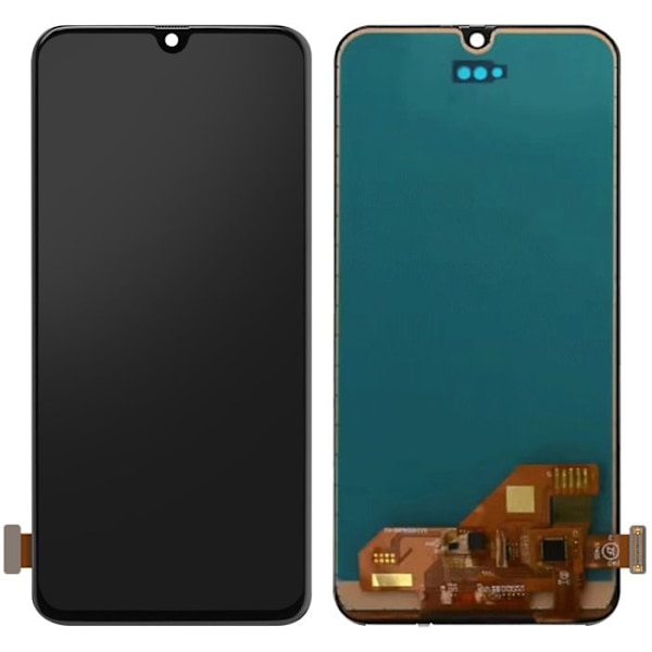 Komplet blok til Samsung Galaxy A40 LCD-skærm Berøringsglas Kompatibel Sort Svart