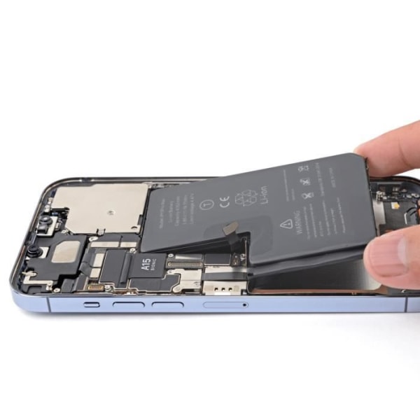 Internt batteri iPhone 13 Pro Max 4352mAh 100 % kompatibel Ersätter A2653