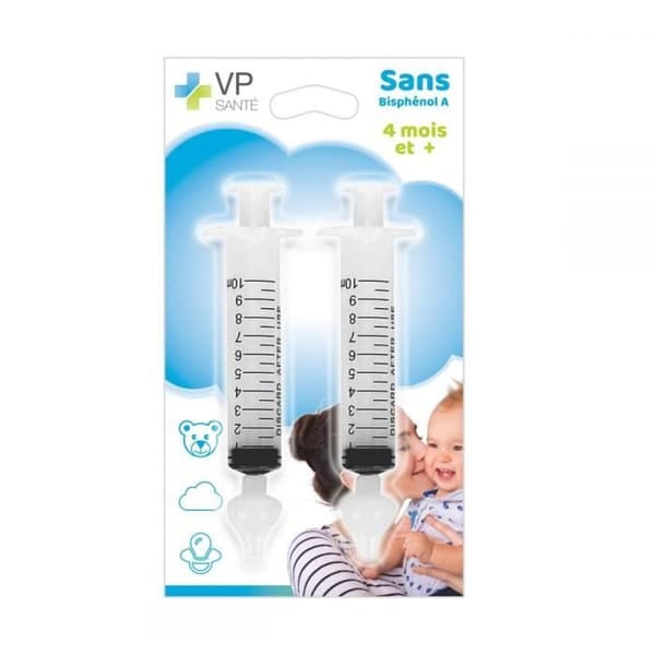 Babynæsesprøjter uden bisphenol A - 4 måneder og derover Vit