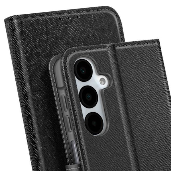 Samsung Galaxy A16 Klipsitasku Tyylikäs Musta Svart