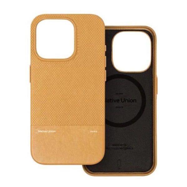 Skyddsskal - NATIVE UNION - iPhone 16 - Gul - Stötsäker - Ergonomisk Gul