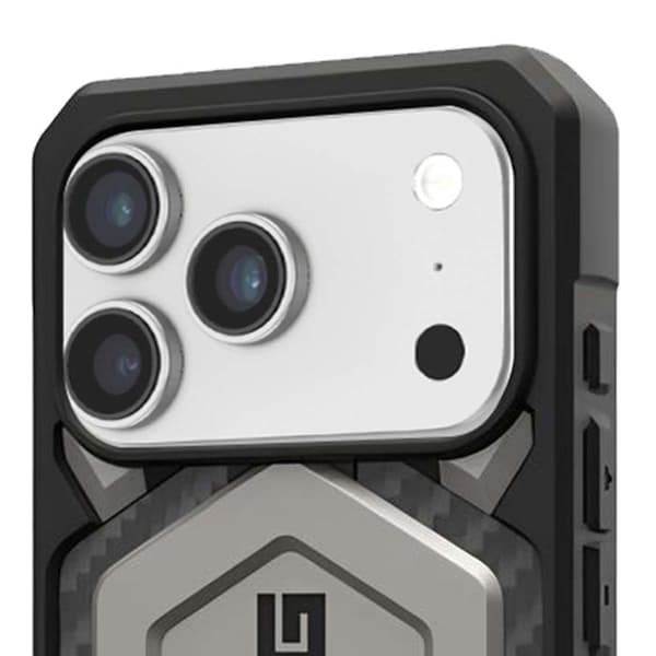 Coque til iPhone 17 Pro - UAG - Monarch Pro - Ekstrem beskyttelse - MagSafe kompatibel - Grå Grå