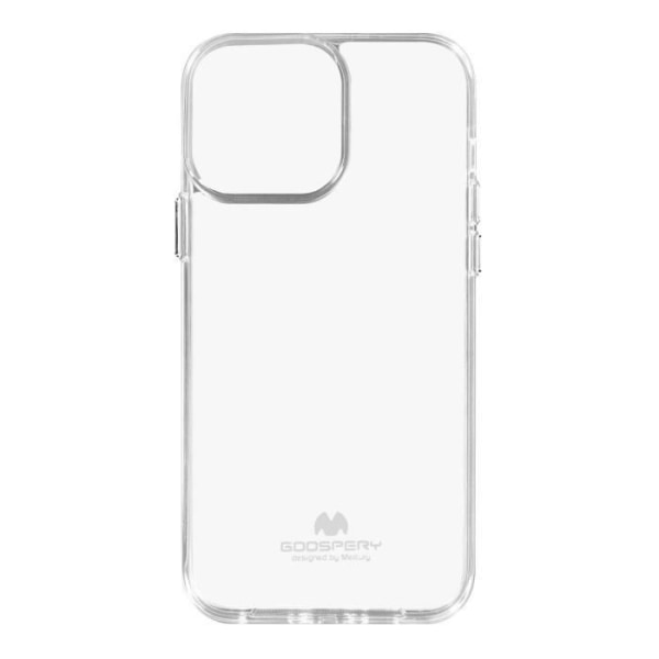 Coque - MERCURY - iPhone 13 Pro Max - Silikone Gel Fleksibel - Transparent Hvid - Beskyttelse mod Stød Klar vit