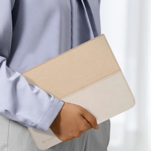 Fodral för iPad 10.9 2022 Folio med Stand Gecko Covers Easy Click 2.0 beige