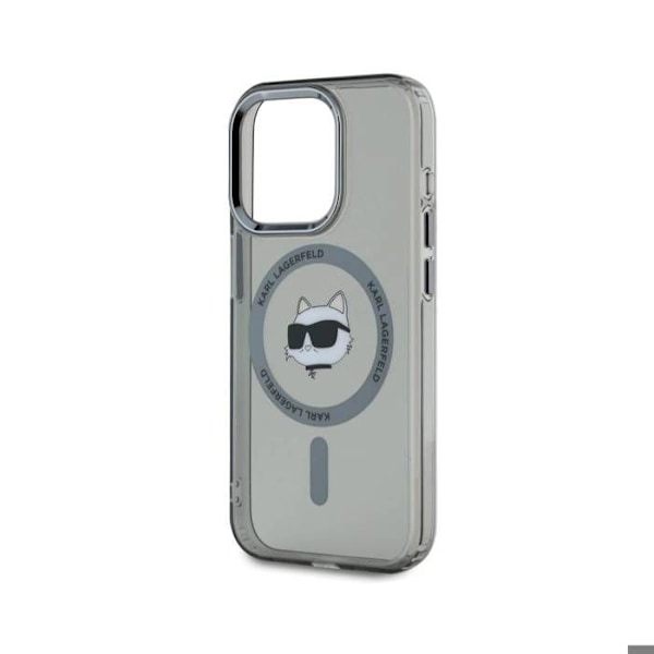 Coque MagSafe til iPhone 15 Pro IML med Choupette-motiv Karl Lagerfeld Sort Svart