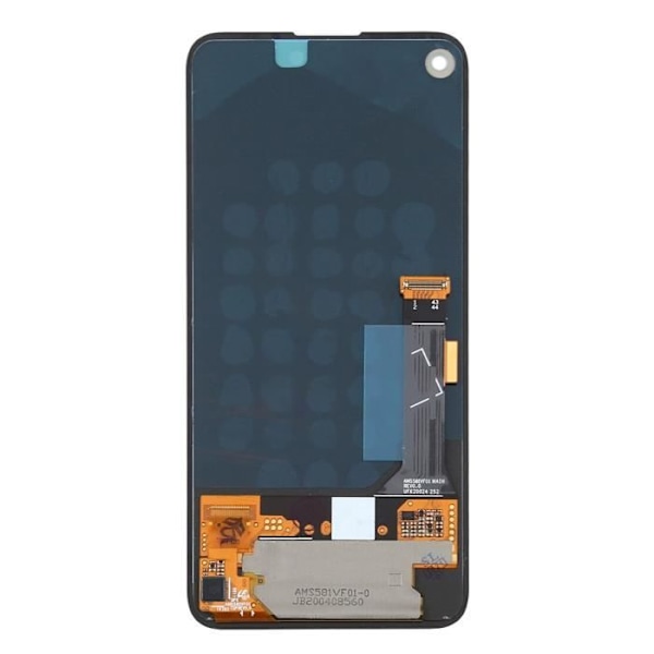 Bloc Complet - GOOGLE - Pixel 4A 5G - LCD-skærm 5,5 tommer - Original Touchglas - Sort Svart