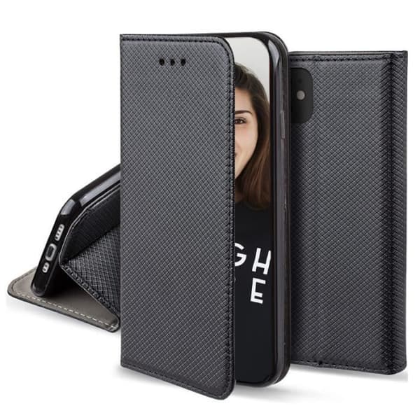 Folio-etui til Samsung Galaxy A25 5G Magnetisk stativ Funktion Jaym Sort Sort