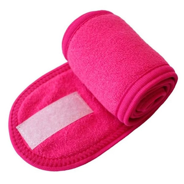 Bandeau Spa til Hår i Microfiber med Cotton-lignende Struktur Fuchsia Fuchsia Rosa