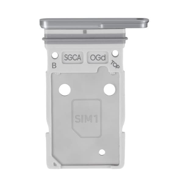 SIM-kortsfack för Galaxy S25 FE Dubbel Nano SIM Service Pack Samsung Vit Vit