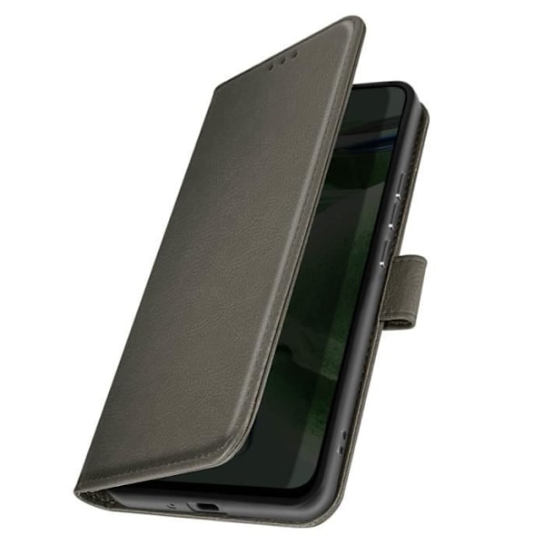 Taske til Xiaomi Redmi 9C / 9C NFC og 10A - AVIZAR - Chesterfield - Pung og stativ - Grå Grå