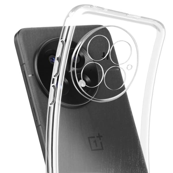 Coque - OnePlus 13 - Fleksibel Silikone - Transparent - Stødabsorberende Vit