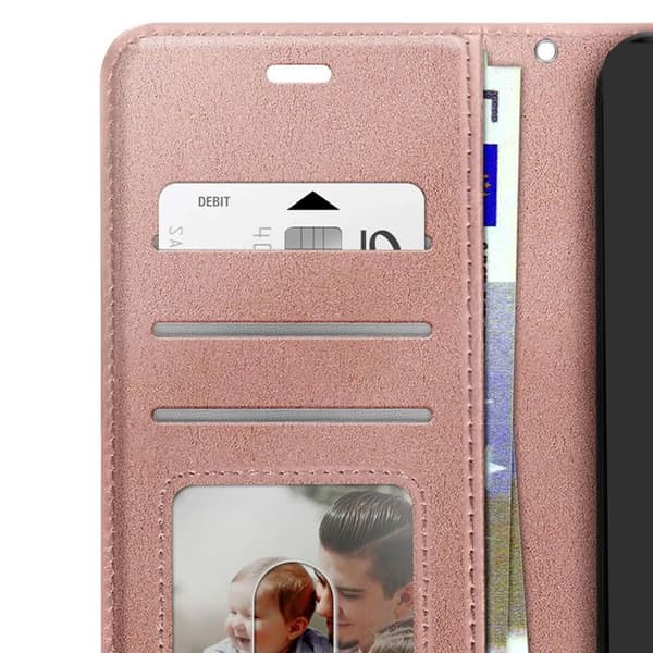 Pungetui til Honor 600 / 600 Pro med videostøtte og håndledsrem Mayaxess Rosaguld Roséguld