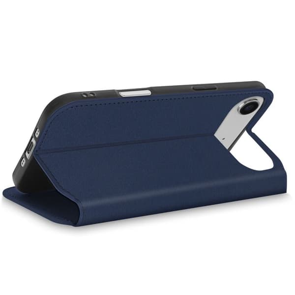 Foliofodral - AVIZAR - iPhone Air - Kortfickor - Stödfunktion - Mörkblå Blå