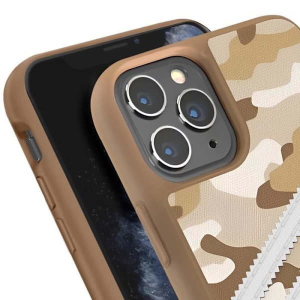 Fodral till iPhone 11 Pro Precise Cutouts 3 Stripes Camo Adidas Brown