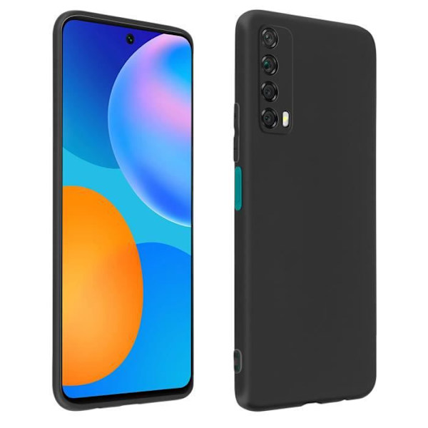 Skyddshölje - AVIZAR - Huawei P Smart 2021 - Flexibel Silikongel - Ultrafin - Svart Svart